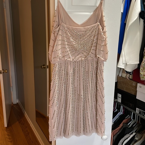 Xscape Beaded Semi-Formal Dress - Size 6 - Picture 4 of 5